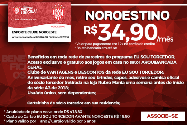 Noroeste empata com o Novorizontino no 1.º jogo-treino